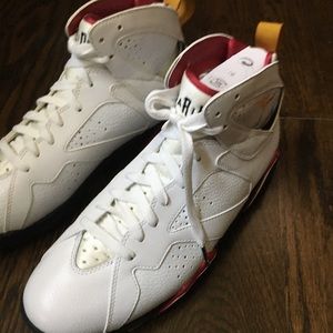 Brand new size 10 air Jordan cardinal 7s.